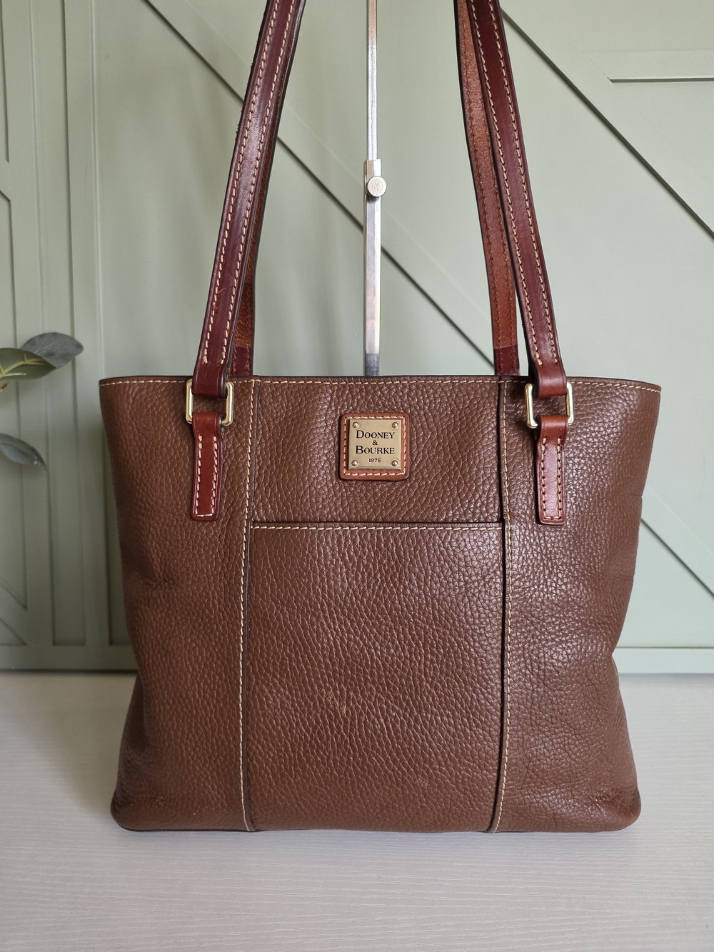 Dooney & Bourke Pebble Grain Small Lexington Shopper.